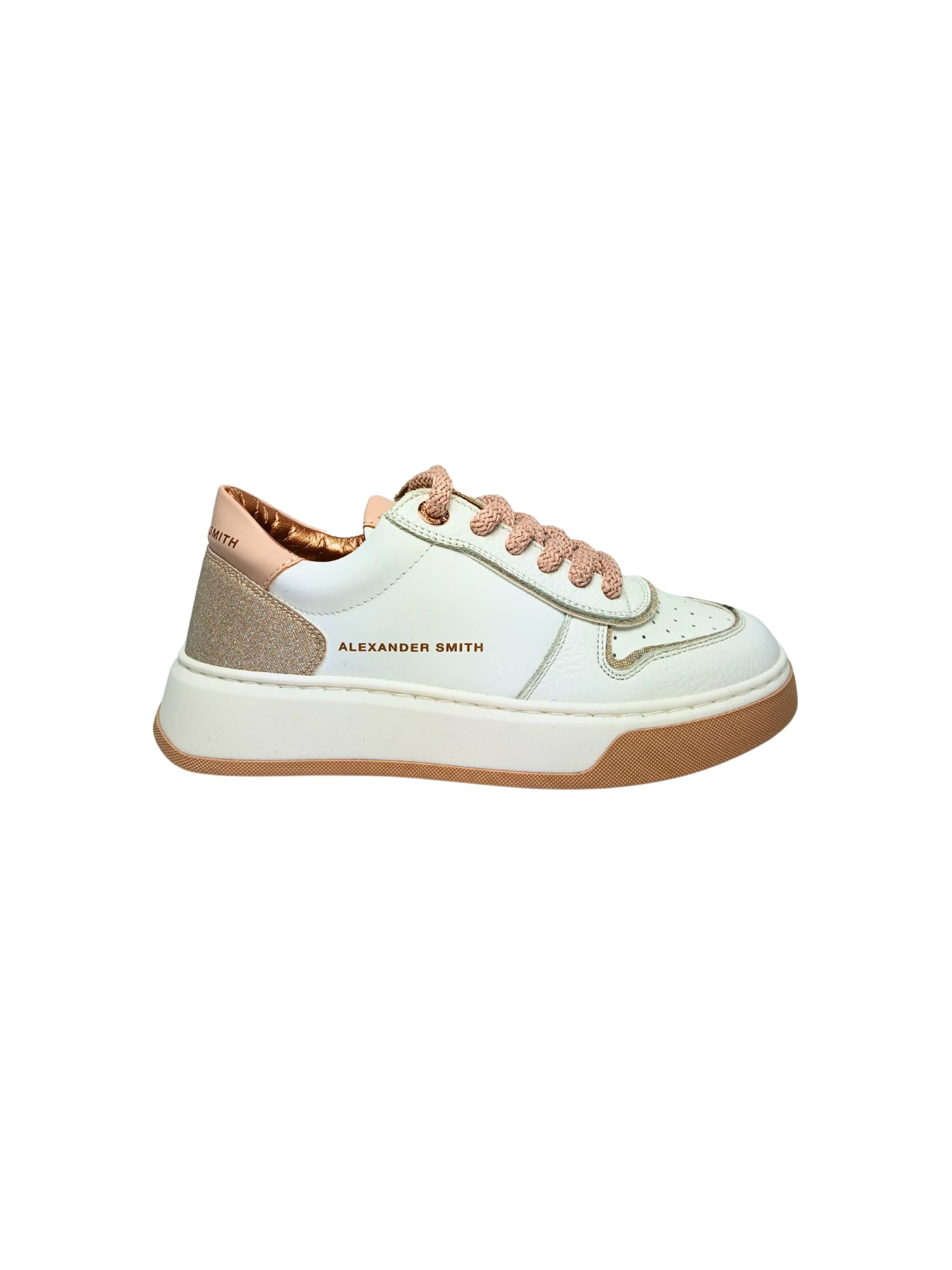 Alexander Smith Sneakers laag in de kleur Offwhite, Productweergave