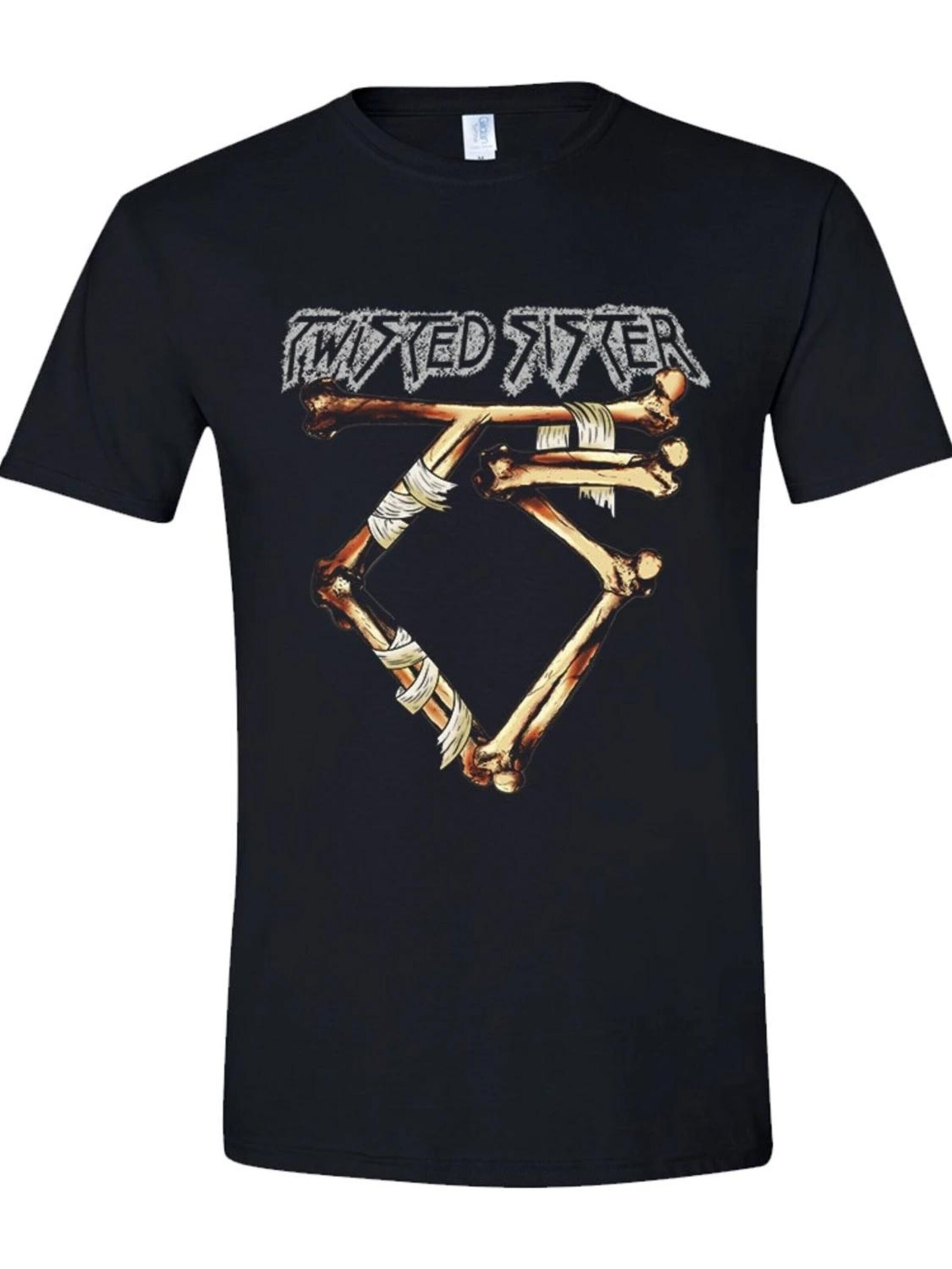 Rockshirts T-shirt 'Twisted Sister Bone Logo  T-Shirt' i svart