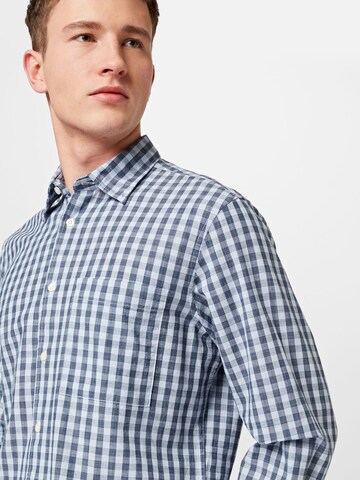 Marc O'Polo Regular fit Button Up Shirt in Blue