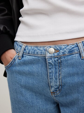 NA-KD Wide Leg Jeans in Blau