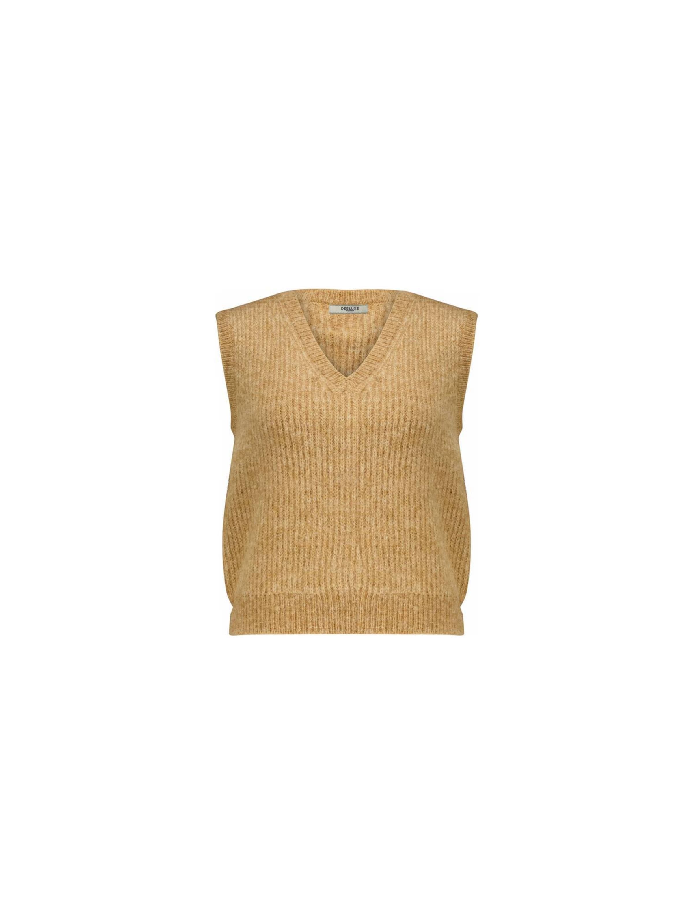 Pull-over 'PIA' Deeluxe en beige : devant