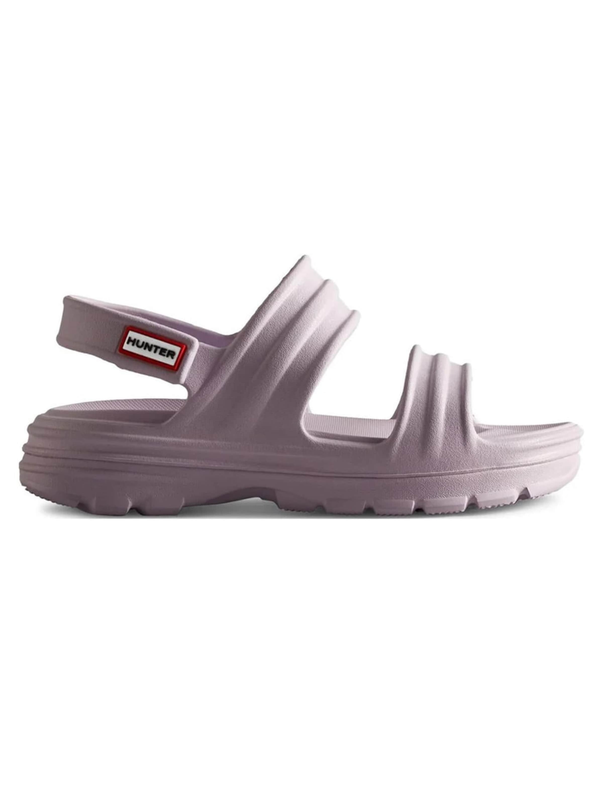HUNTER Sandaler 'BLOOM ALGAE FOAM SANDAL TEMPERED MAUVE' i lilla: forside