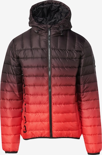 KOROSHI Winterjacke in rot / schwarz, Produktansicht