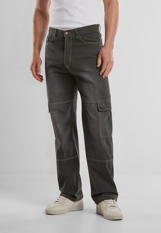 regular Pantaloni cargo di Karl Kani in grigio: frontale