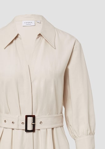 Robe-chemise COMMA en beige