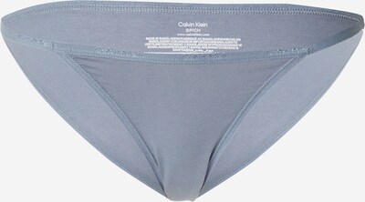 Calvin Klein Underwear Slip en bleu-gris, Vue avec produit