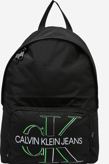 kiwi / fekete / fehér Calvin Klein Jeans Hátizsák 'Campus', Termék nézet