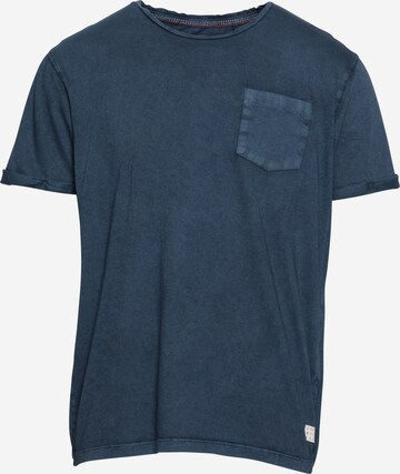 BLEND T-Shirt in Blau: predná strana