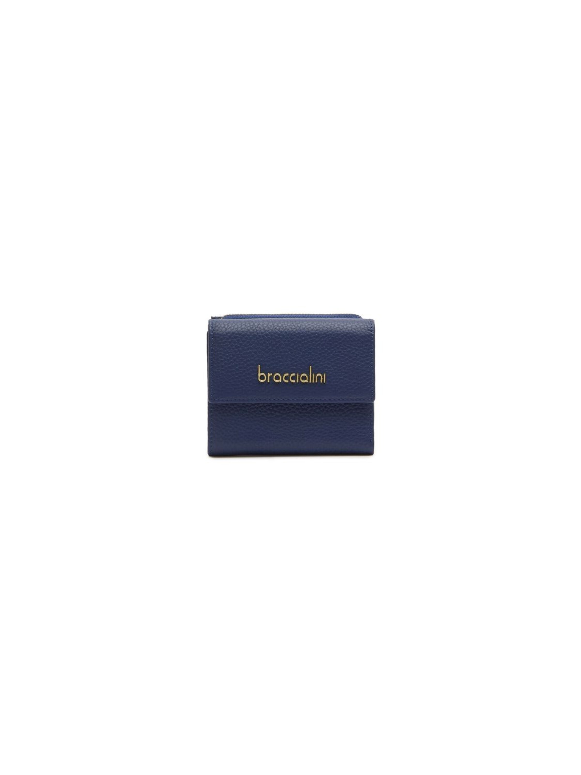 Braccialini - Cartera 'Basic' en azul: frente