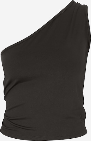 WEEKDAY Top in Black: front