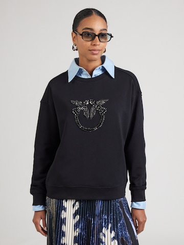 PINKOSweater majica 'NELLY' - crna boja: prednji dio