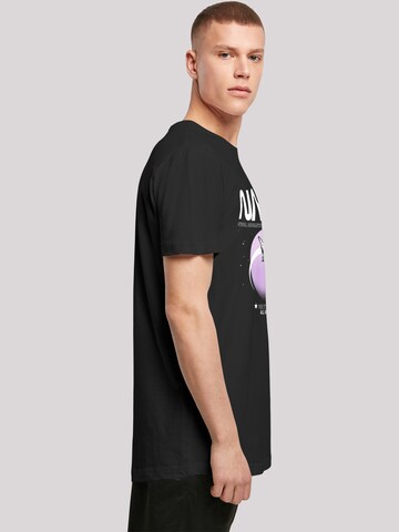 F4NT4STIC Shirt 'NASA Shuttle Orbit' in Zwart