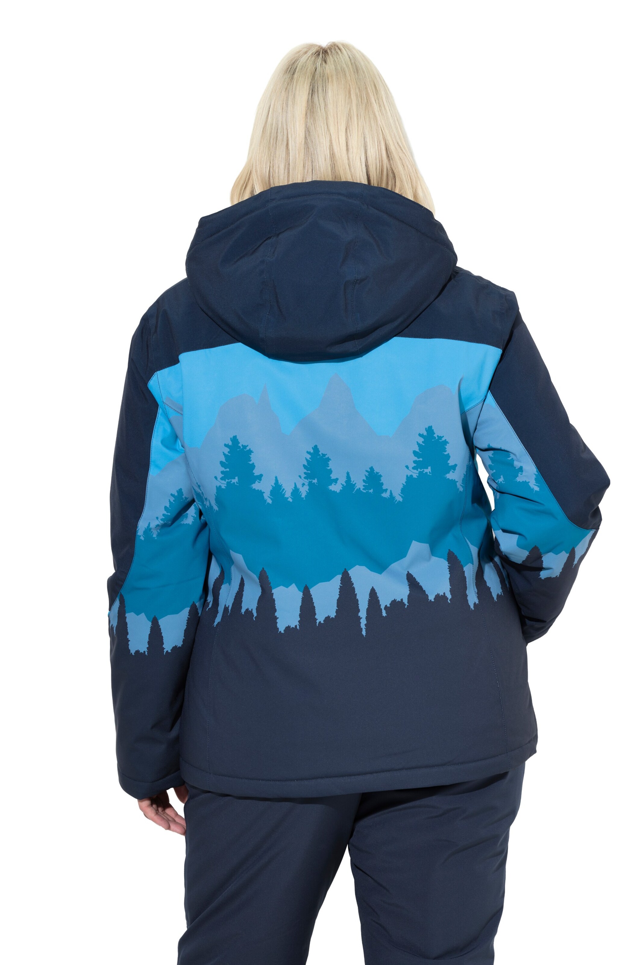 Ulla Popken Functionele jas in Blauw