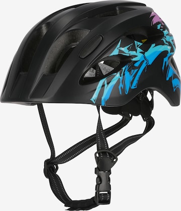 Crazy Safety Fahrradhelm 'Cool Grafitti' in Schwarz: Vorderseite