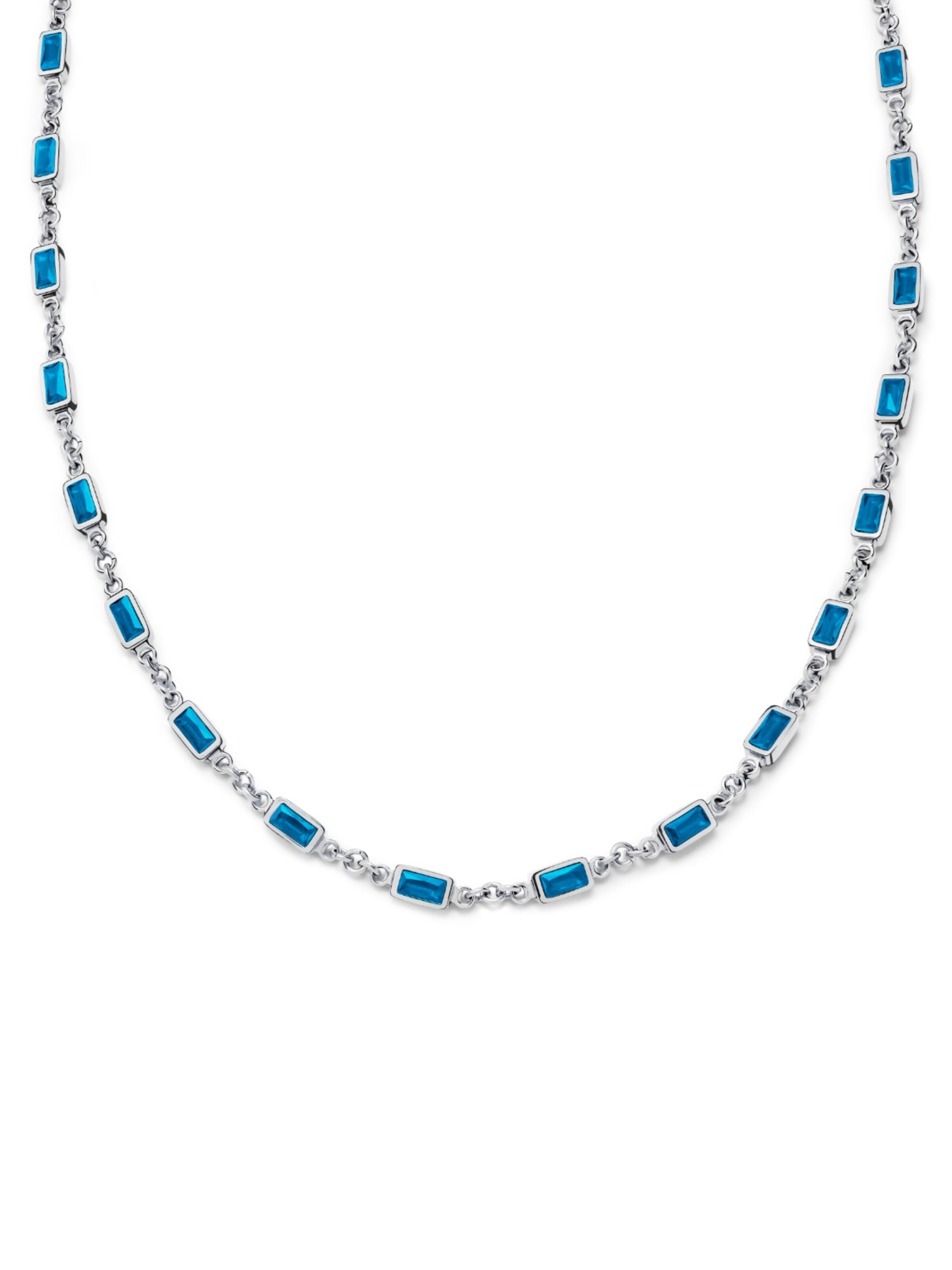 Arkai Ketting 'Prism' in Blauw: voorkant