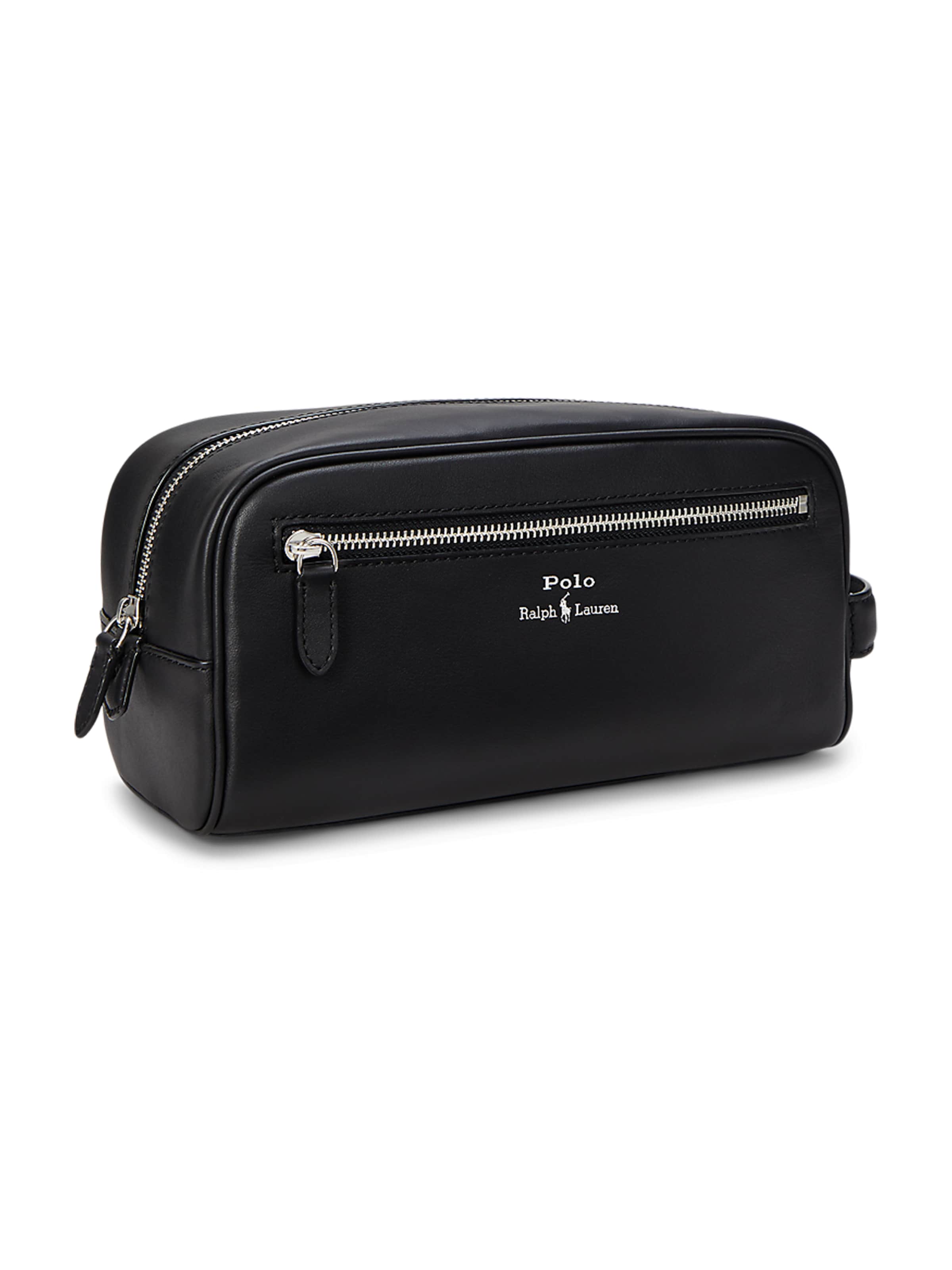 Polo Ralph Lauren Toillettas in Zwart: voorkant
