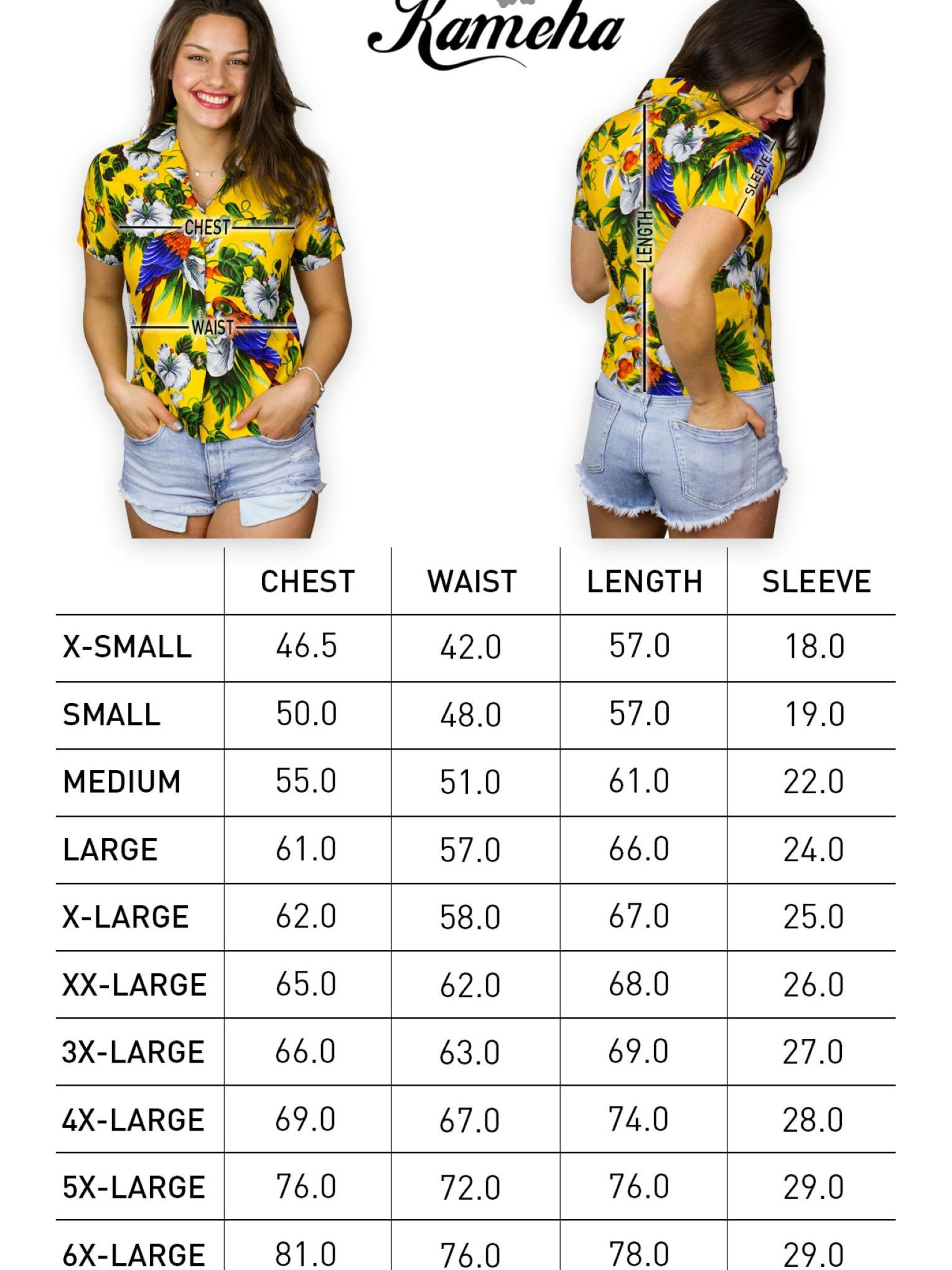 King Kameha Blouse 'Cherryparrot' in Yellow