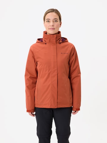 VAUDE Sportjas 'Escape' in Bruin: voorkant