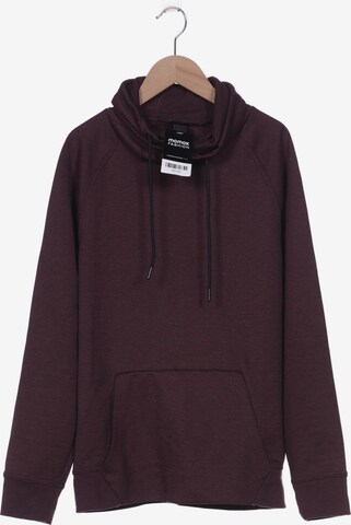 H&M Sweatshirt & Zip-Up Hoodie in S in Red: front