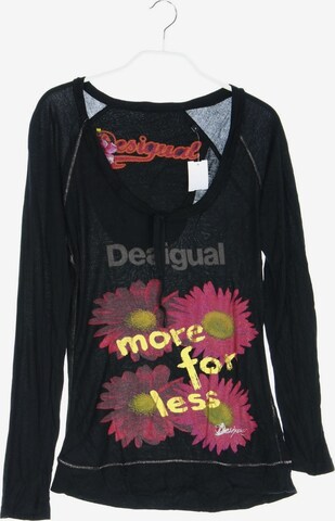 Desigual Longsleeve-Shirt S in Schwarz: predná strana