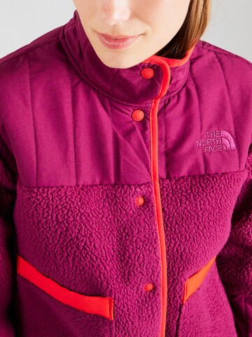 THE NORTH FACE Fleece jas 'CRAGMONT' in Lila