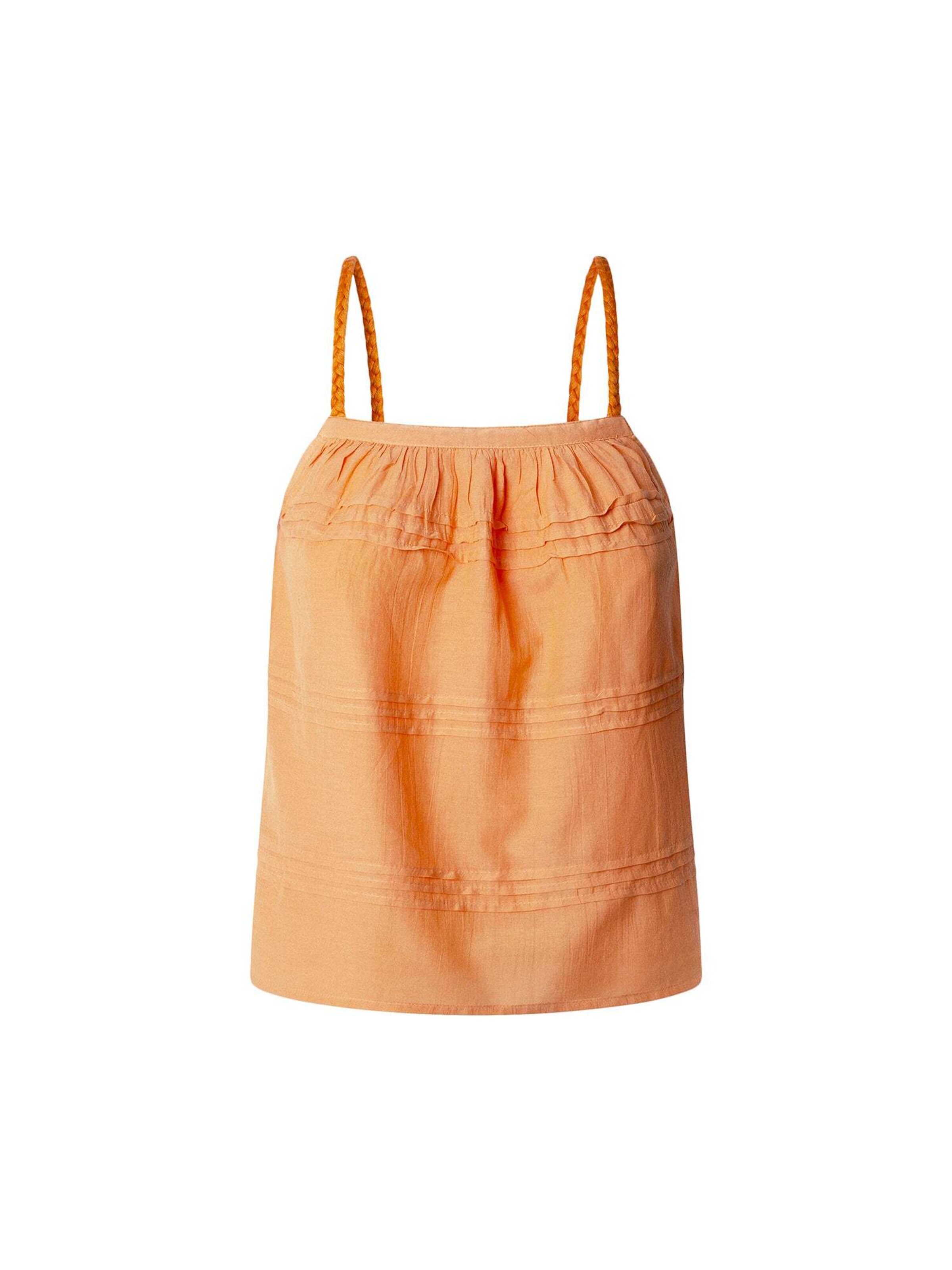 Pepe Jeans Top 'Doll' in Oranje: voorkant