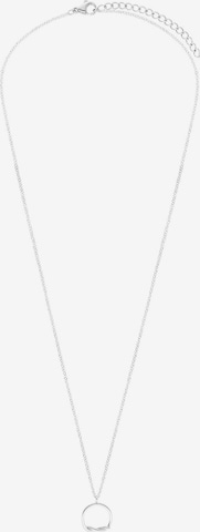Lucardi Necklace in Silver: front