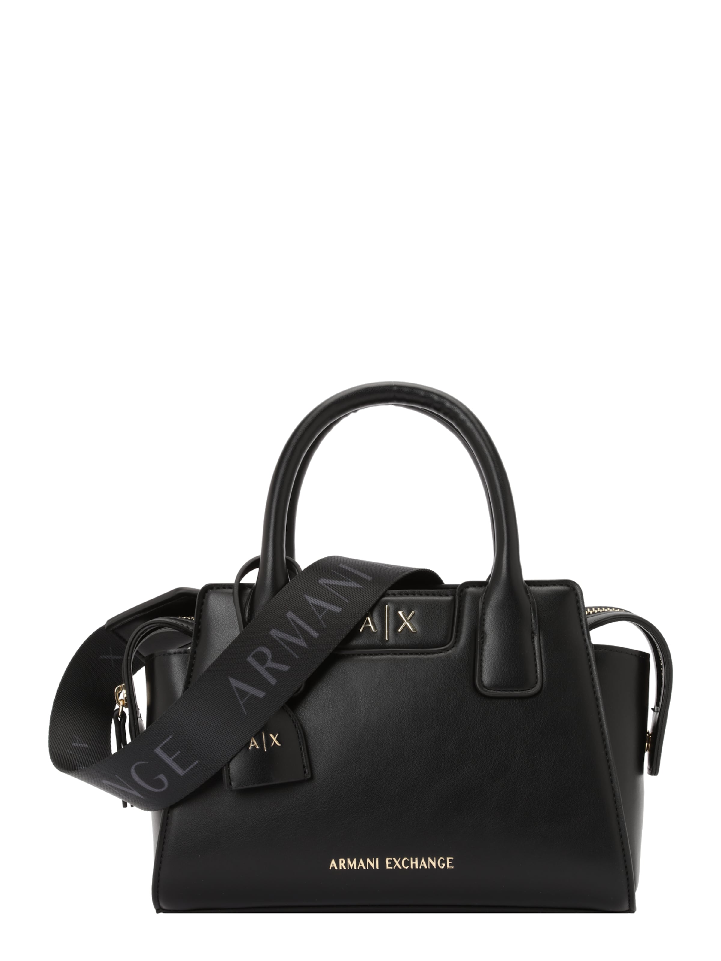 ARMANI EXCHANGE Дамска чанта 'AMELIE' в черно: отпред
