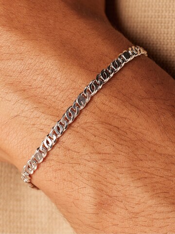Lucardi Bracelet 'High Class' in Silver: front