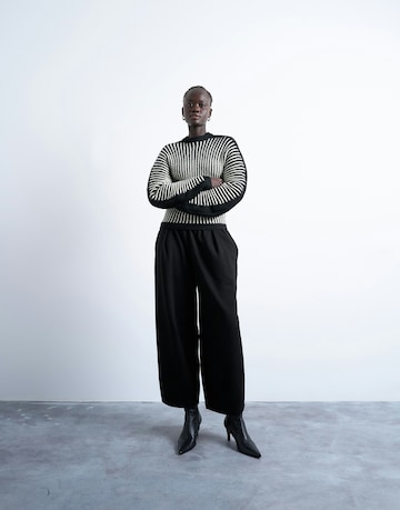 TOPSHOP Baggy Панталон 'JANICE' в черно