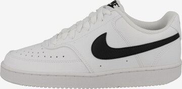 Sneaker bassa 'Court Vision' di Nike Sportswear in bianco: frontale