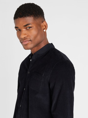 Coupe regular Chemise NOWADAYS en noir