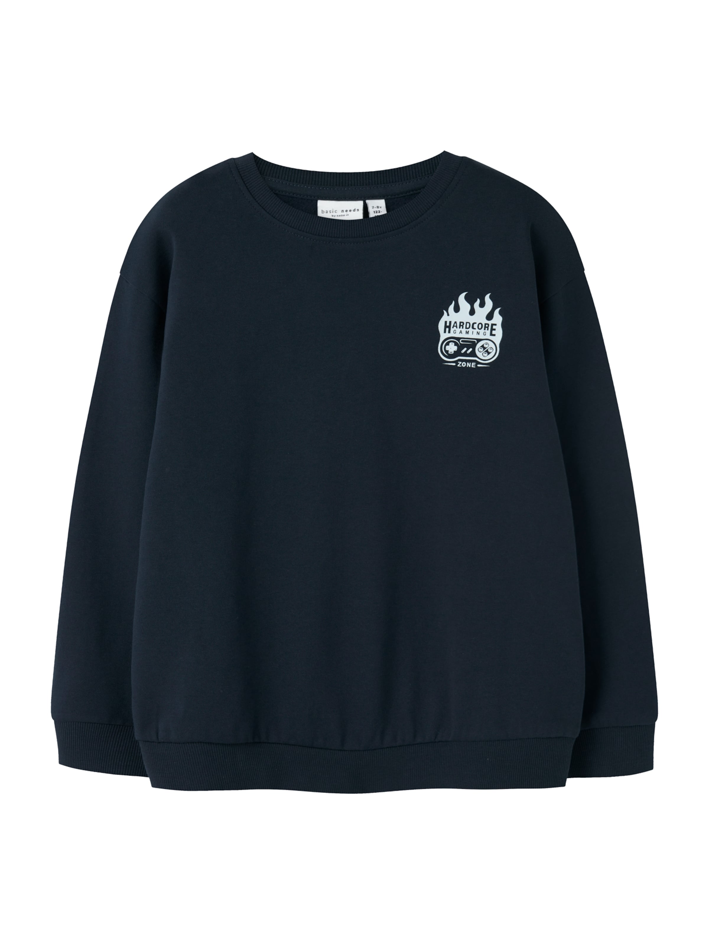 NAME IT Μπλούζα φούτερ 'NKMVILDAR' σε μπλε: μπροστά