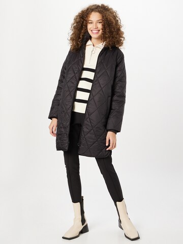 Kaffe Between-Seasons Coat in Black