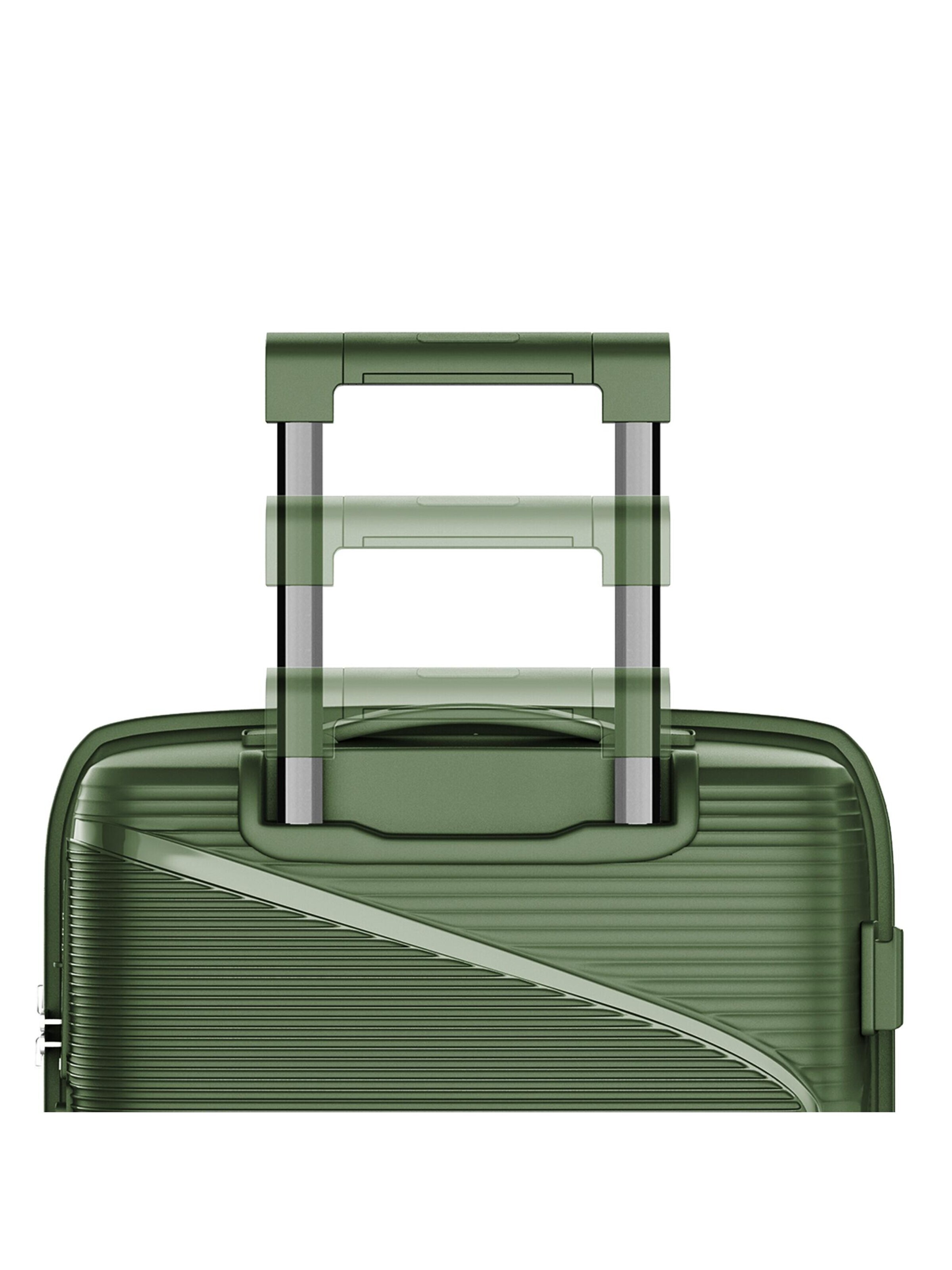 4FLY Suitcase Set 'Linea Lux' in Green