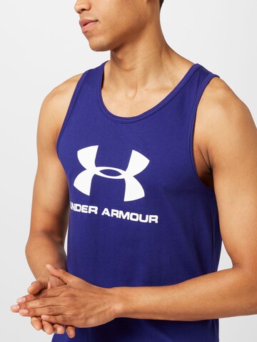 UNDER ARMOUR Функционална тениска в синьо