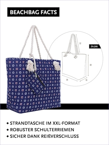 DonDon Strandtasche‌ in Blau