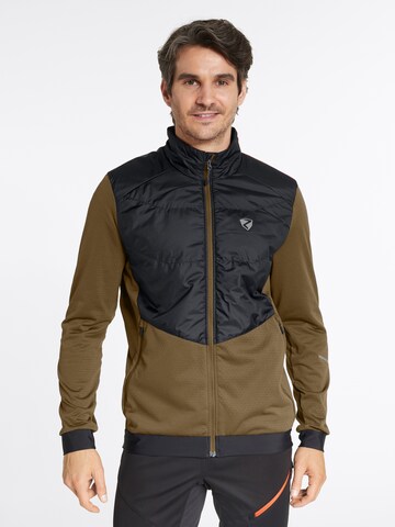 ZIENER Outdoor jacket 'NESKO' in Brown: front