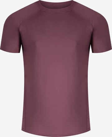 Smilodox Performance Shirt 'William' in Purple: front