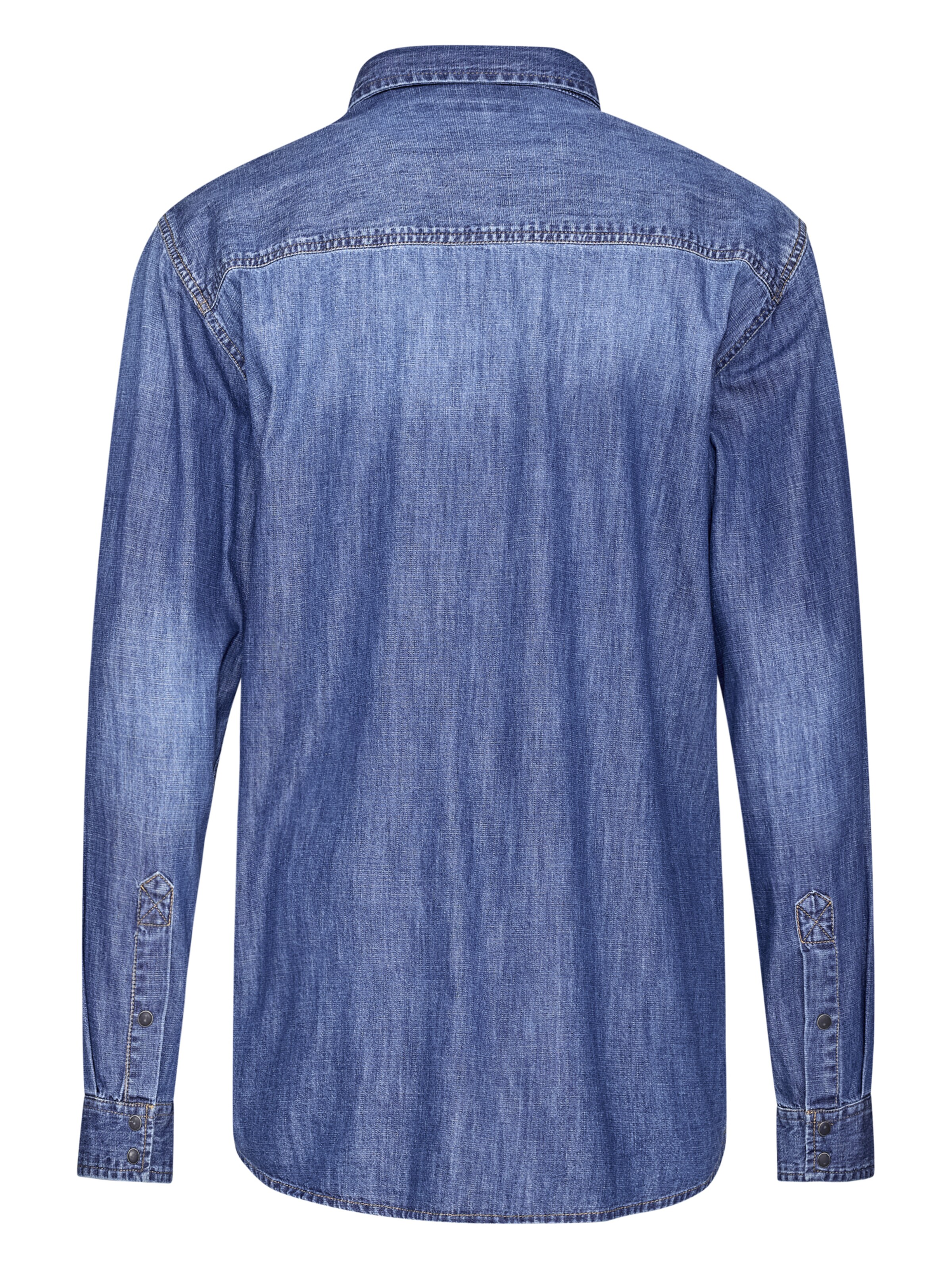 PADDOCKS Regular fit Button Up Shirt in Blue