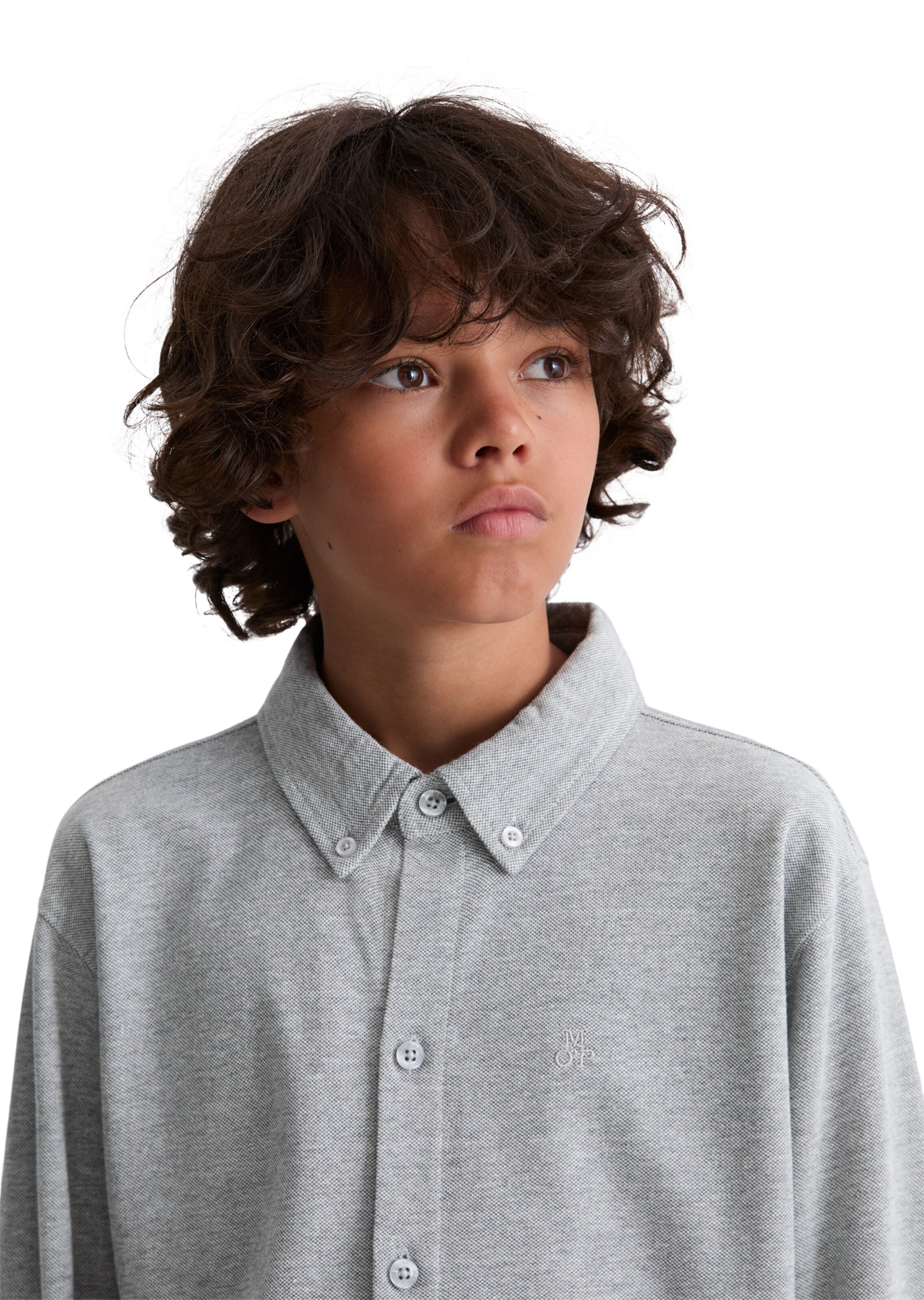 Marc O'Polo Regular Fit Hemd in Grau