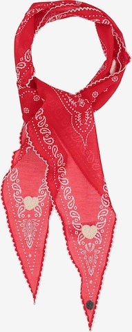 FRAAS Tuch in Rot: Vorderseite