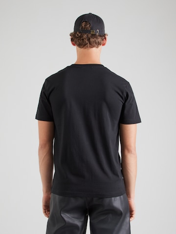 19V69 ITALIA T-Shirt 'Frank' in Schwarz: Rückseite