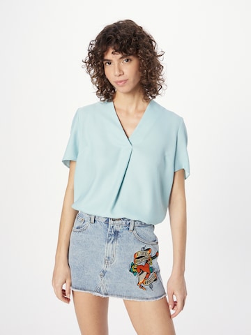 River Island - Blusa 'SMART' em azul: frente