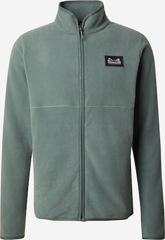 Didriksons Funktsionaalne fliisjakk, värv roheline: eest vaates