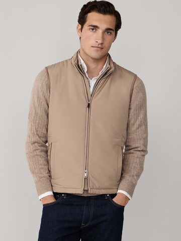 Hackett London Weste 'Windsor' in Beige: Vorderseite