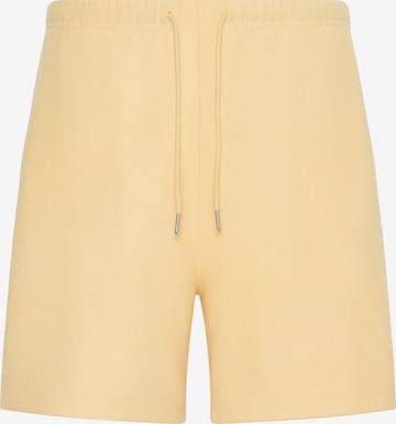 Pantalon 'Terry' Calvin Klein Jeans en jaune : devant