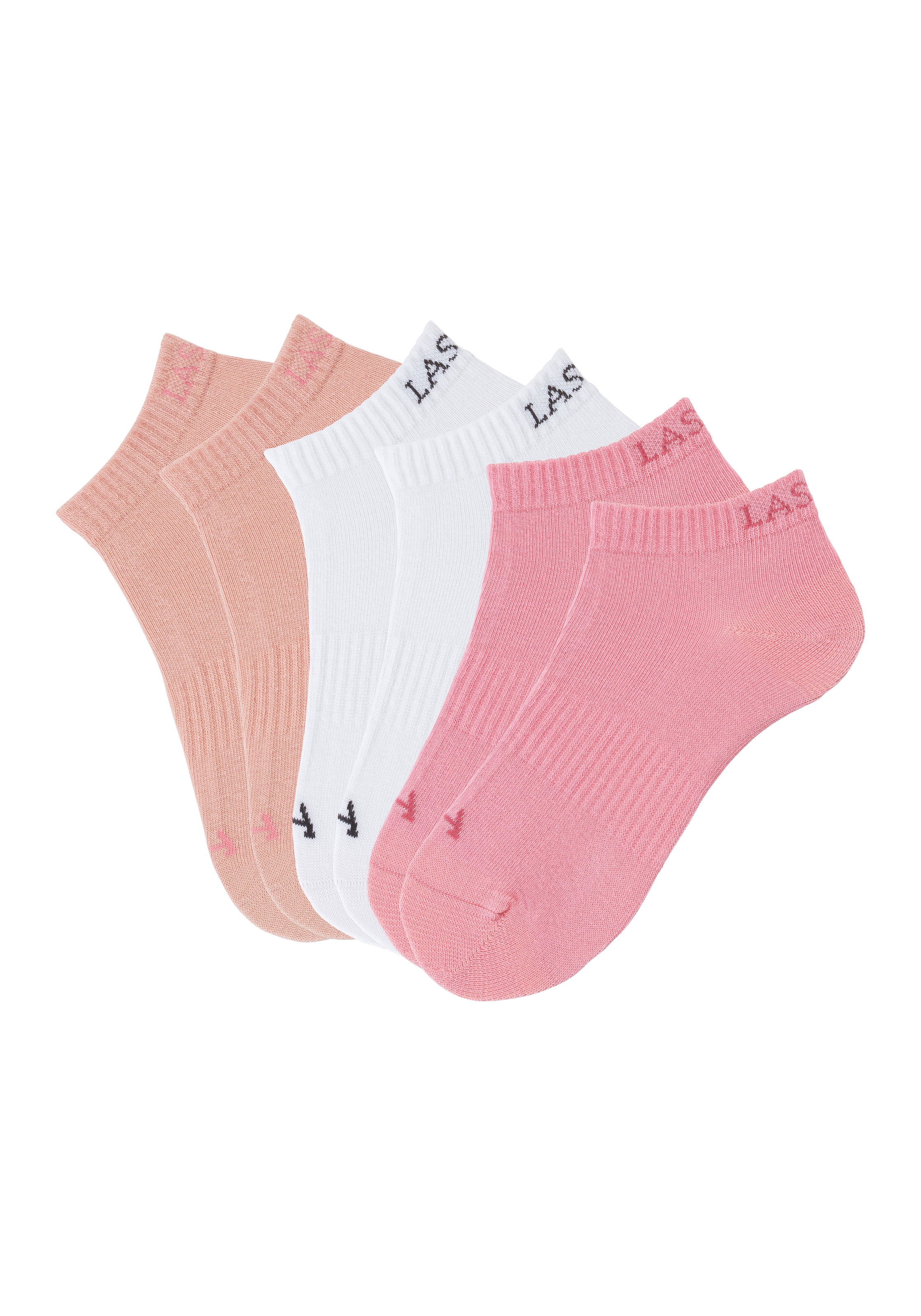 LASCANA ACTIVE Socks in Orange: front