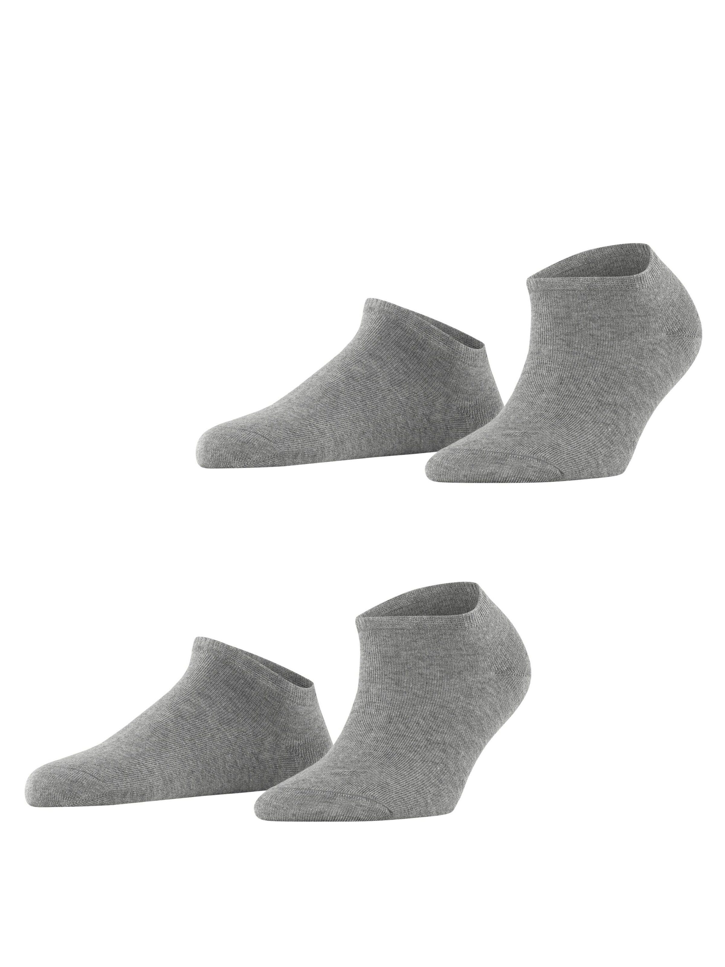 ESPRIT Socken 'Uni 2-Pack'‌‌‌‌‌‌‌‌‌‌ in Grau: Vorderseite