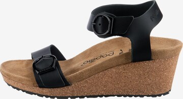 PAPILLIO Sandals 'Soley' in Black